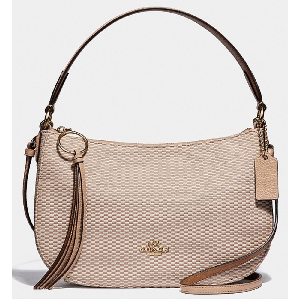 NEW Coach Sutton Jacquard Bag